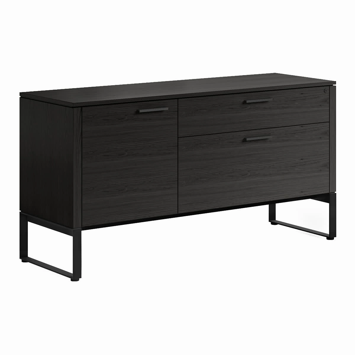 BDI Linea 6220 Multifunction Cabinet (Charcoal Stained Ash)