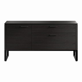 BDI Linea 6220 Multifunction Cabinet (Charcoal Stained Ash)