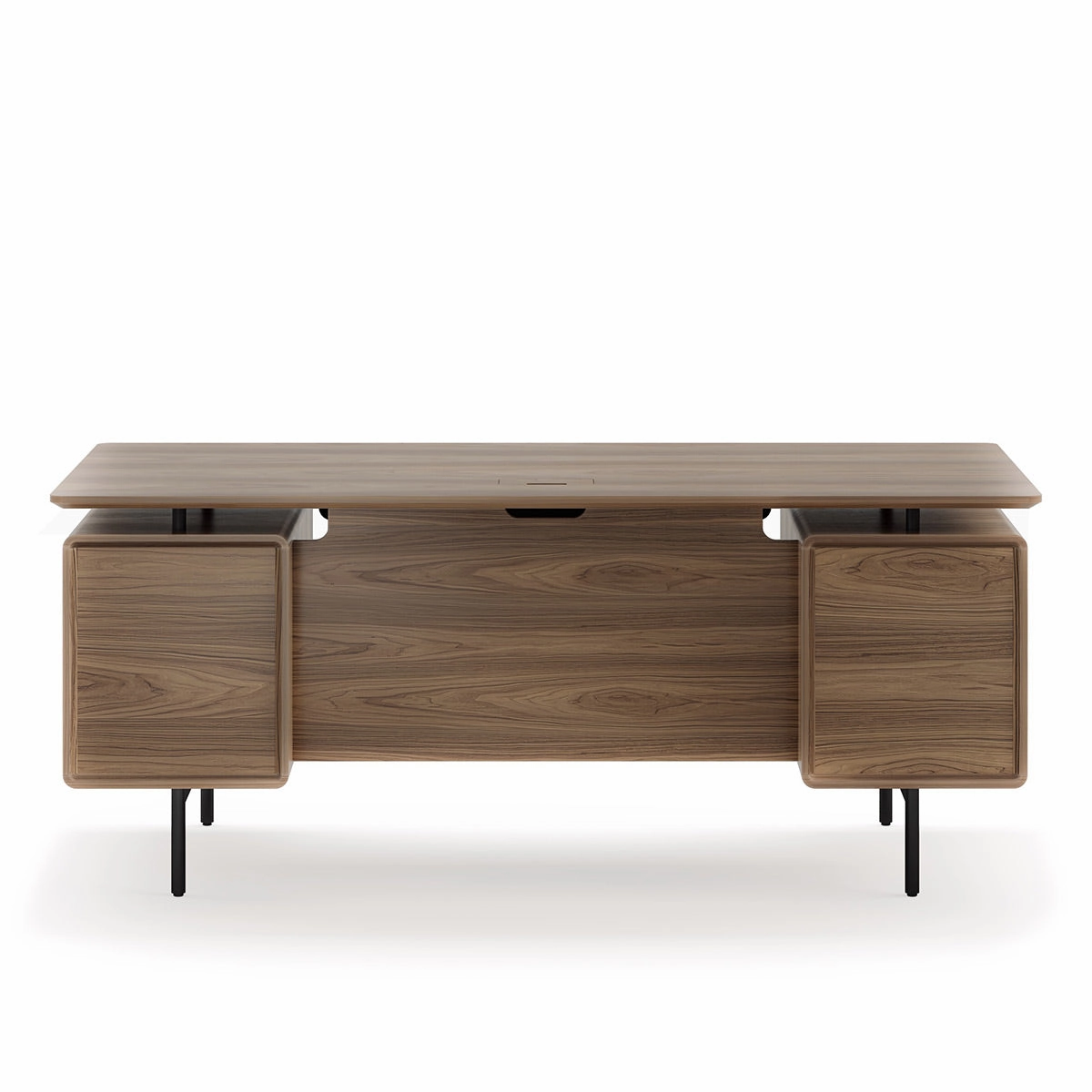 BDI LINQ 6821 Executive Desk (Natural Walnut)