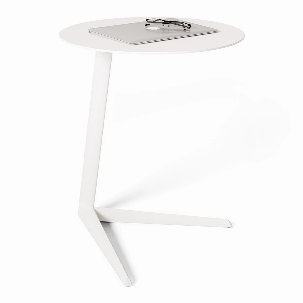 BDI Milo 1065 Laptop/Side Table (Salt)