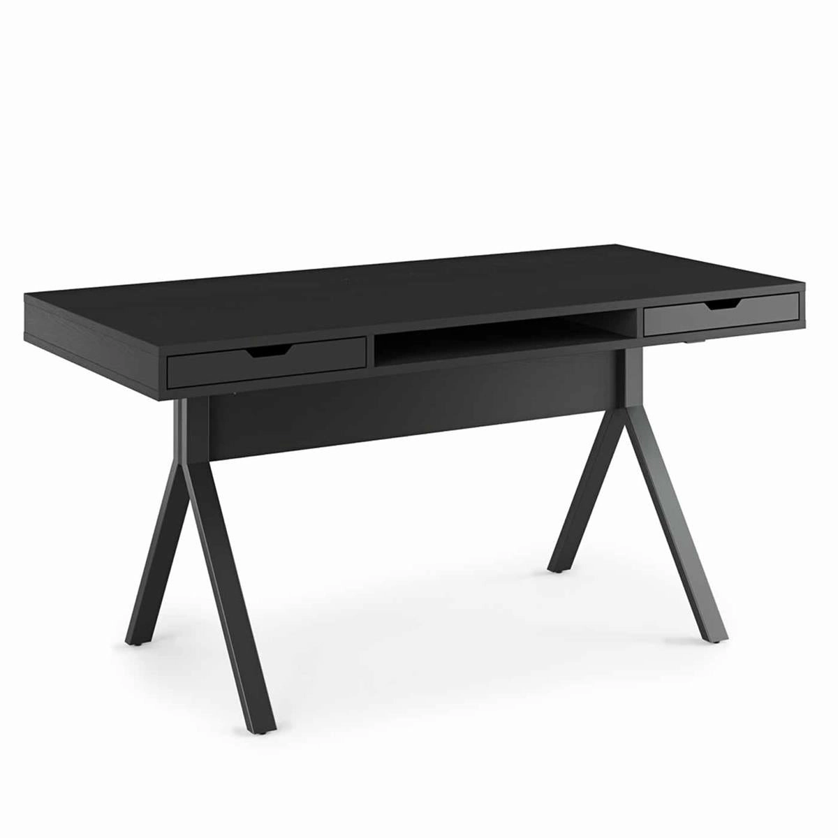 BDI MODICA Desk 6341 (Charcoal Stained Ash)