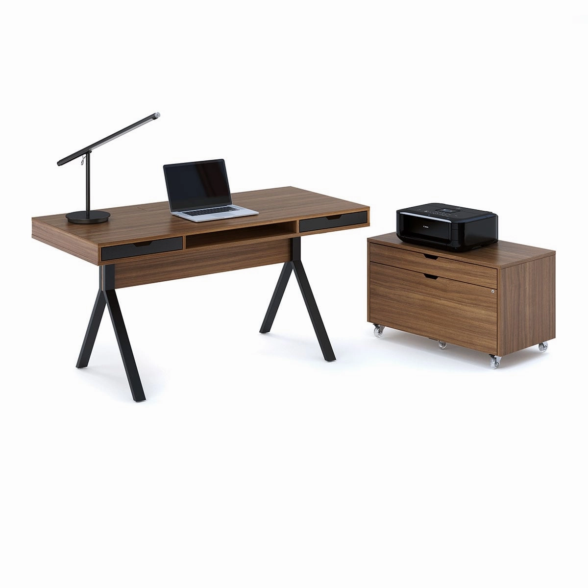 BDI MODICA Desk 6341 (Walnut)