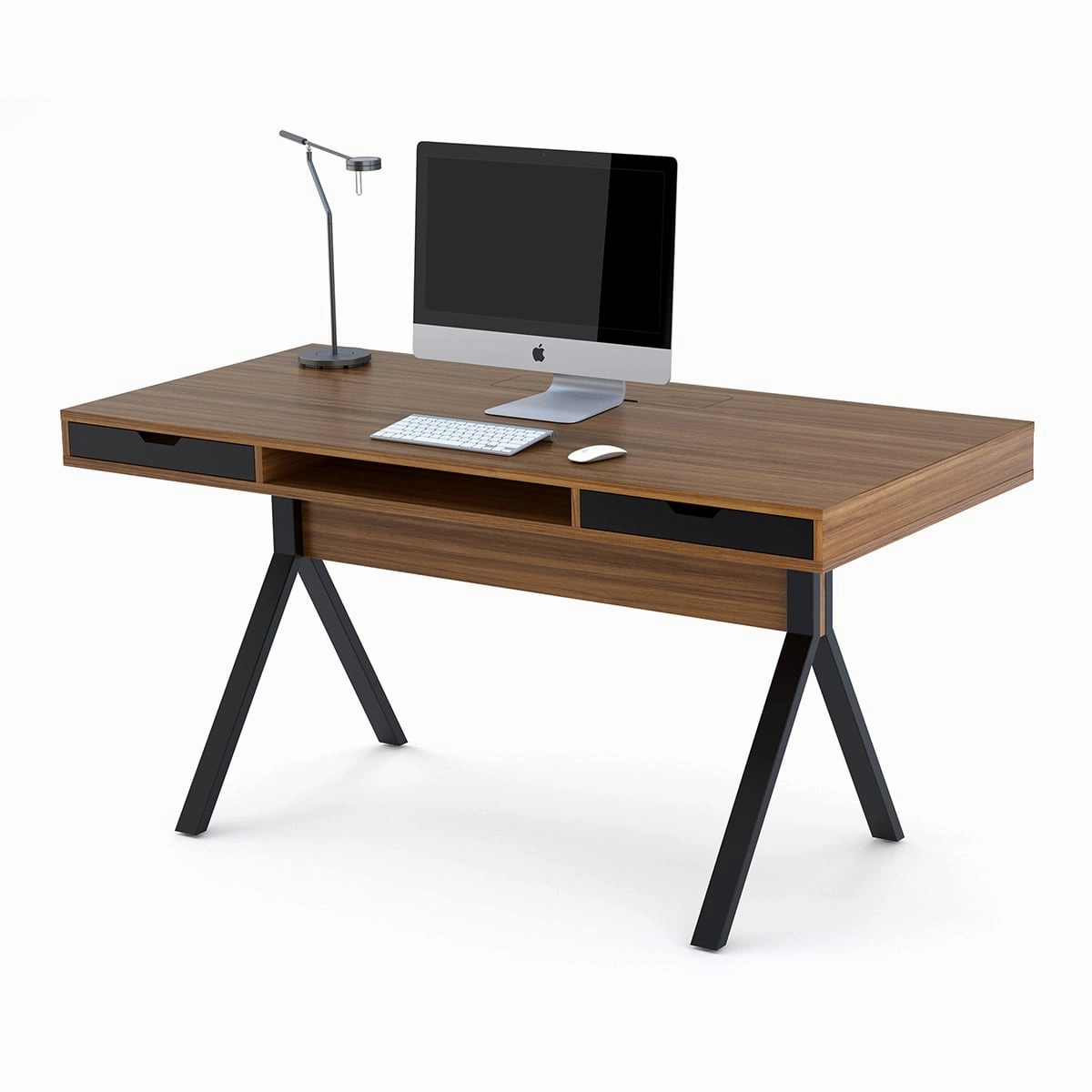 BDI MODICA Desk 6341 (Walnut)