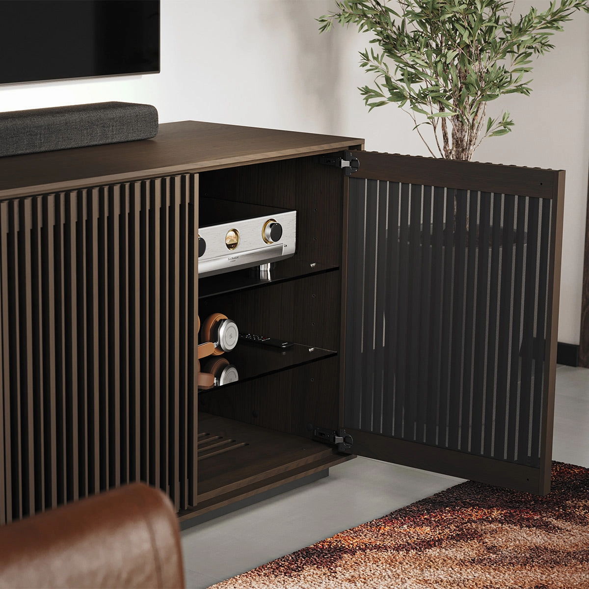 BDI Profile 8477 Storage Console (Toasted Oak)