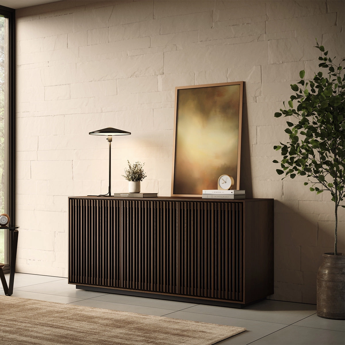 BDI Profile 8477 Storage Console (Toasted Oak)