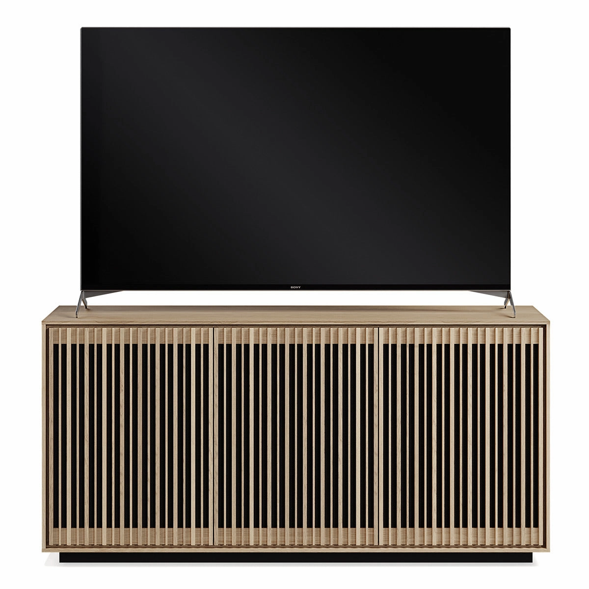 BDI Profile 8477 Triple Console (Washed Oak)
