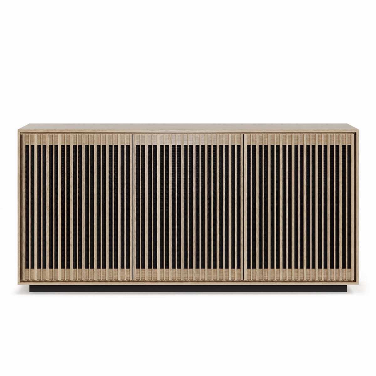 BDI Profile 8477 Triple Console (Washed Oak)