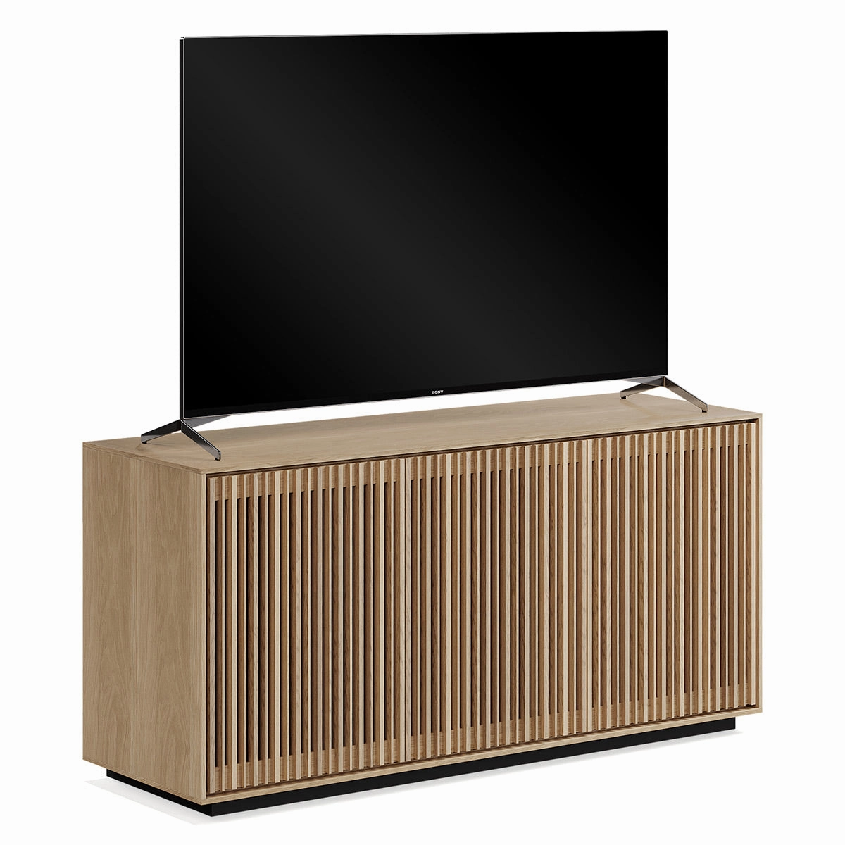 BDI Profile 8477 Triple Console (Washed Oak)