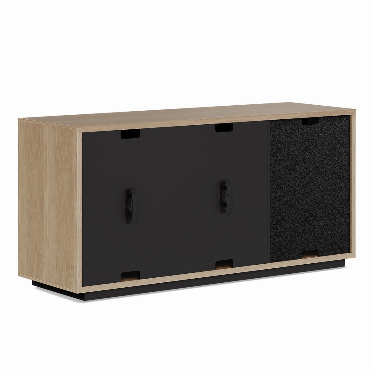BDI Profile 8477 Triple Console (Washed Oak)