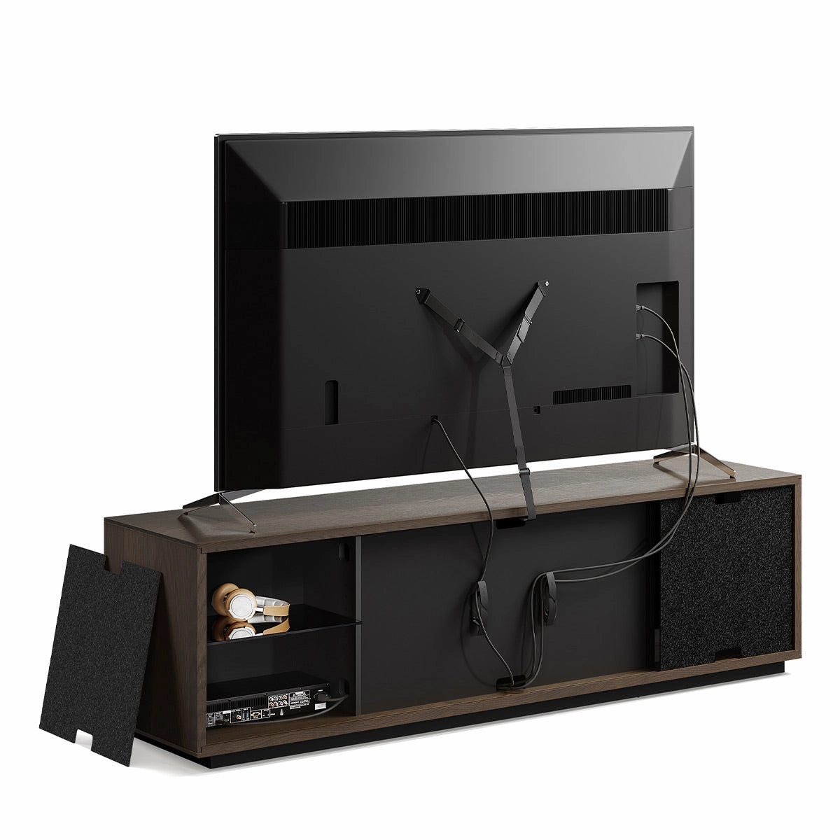 BDI Profile 8479 Quad Console (Toasted Oak)