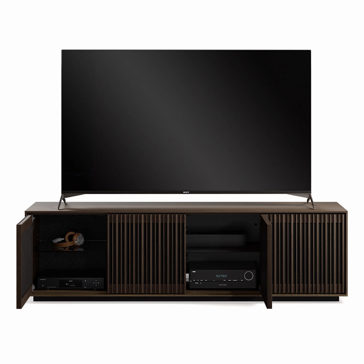 BDI Profile 8479 Quad Console (Toasted Oak)