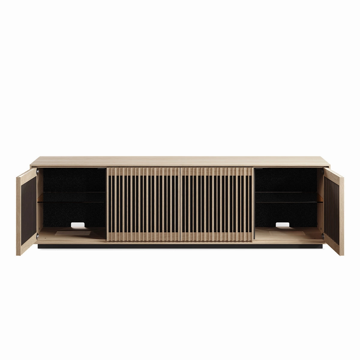 BDI Profile 8479 Quad Console (Washed Oak)