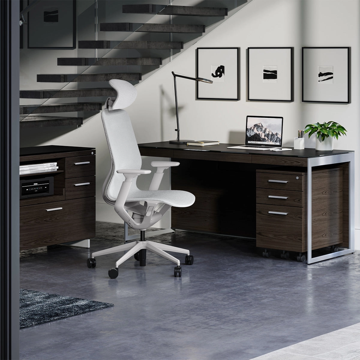 BDI Sena 3571 Task Chair (Mist)