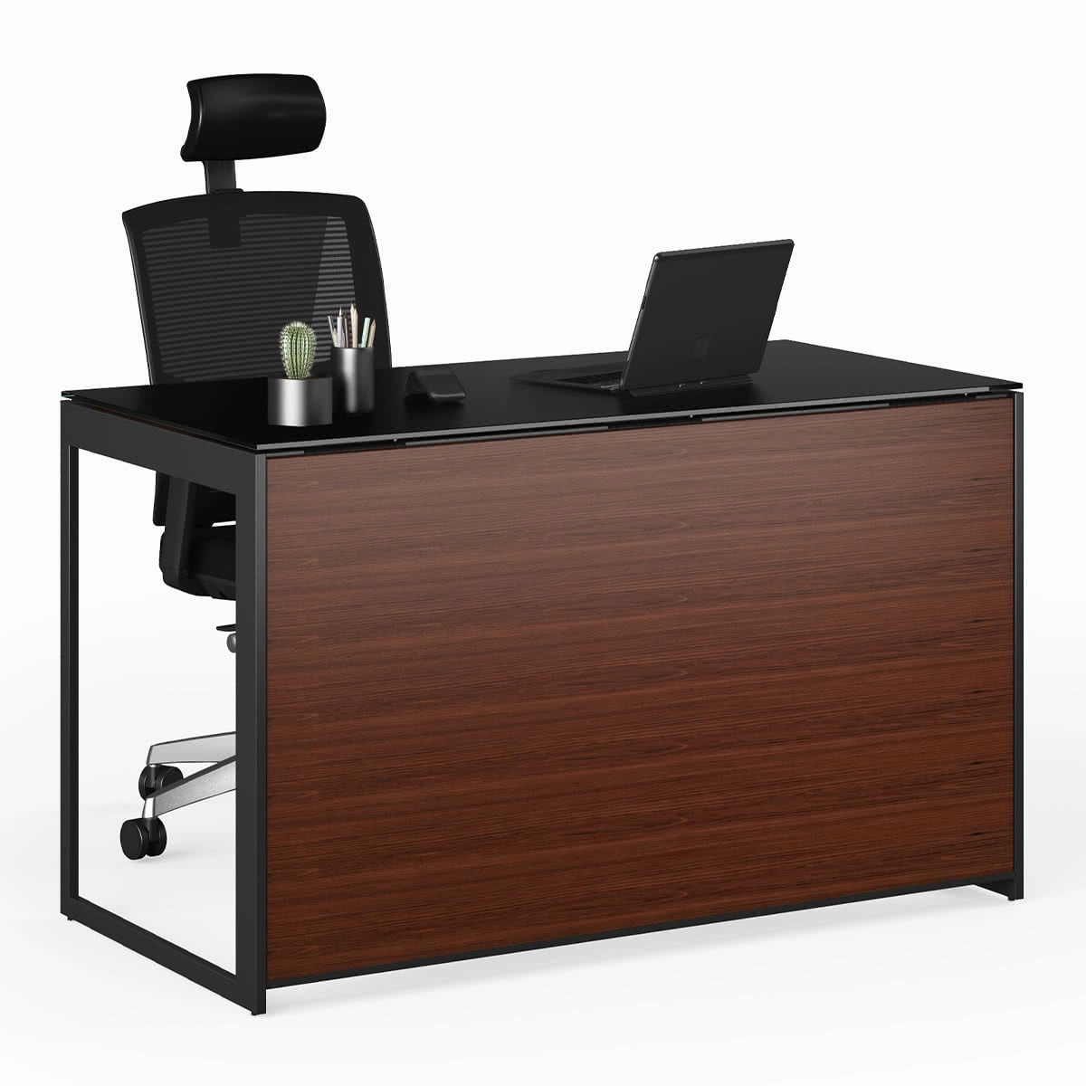 BDI Sequel 20 6108 Compact Desk Back Panel (Chocolate)