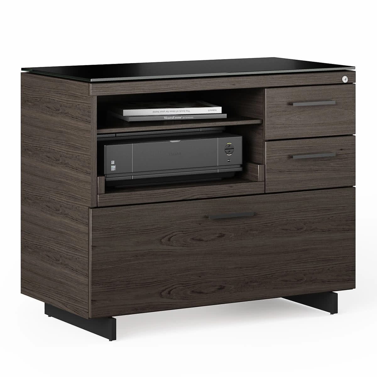 BDI Sequel 20 6117 Multifunction Cabinet (Charcoal/Black)