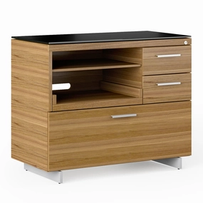 BDI Sequel 20 6117 Multifunction Cabinet (Walnut/Nickel)