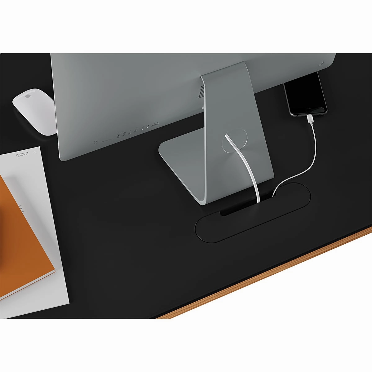 BDI Sequel 20 6151 Standing Desk (Chocolate/Black)