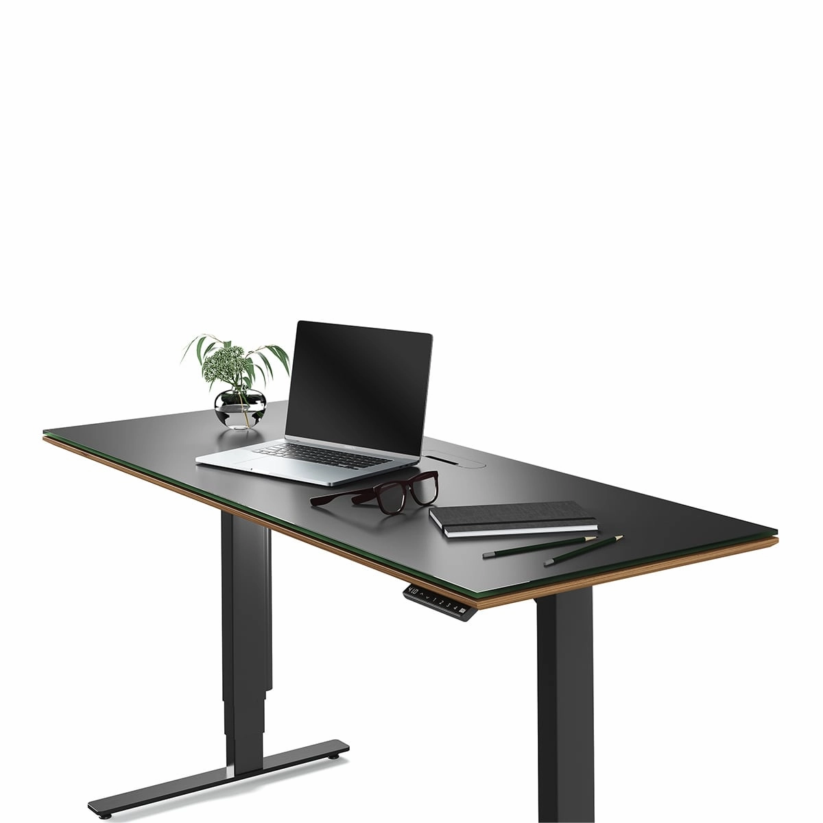 BDI Sequel 20 6151 Standing Desk (Walnut/Nickel)