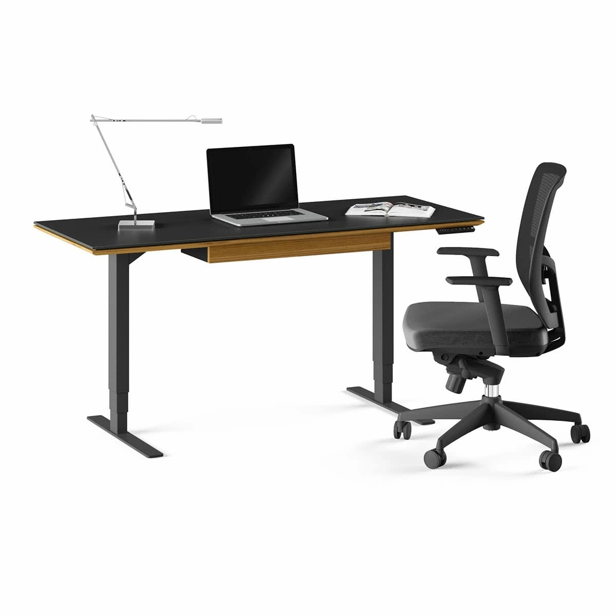 BDI Sequel 20 6151 Standing Desk (Walnut/Nickel)