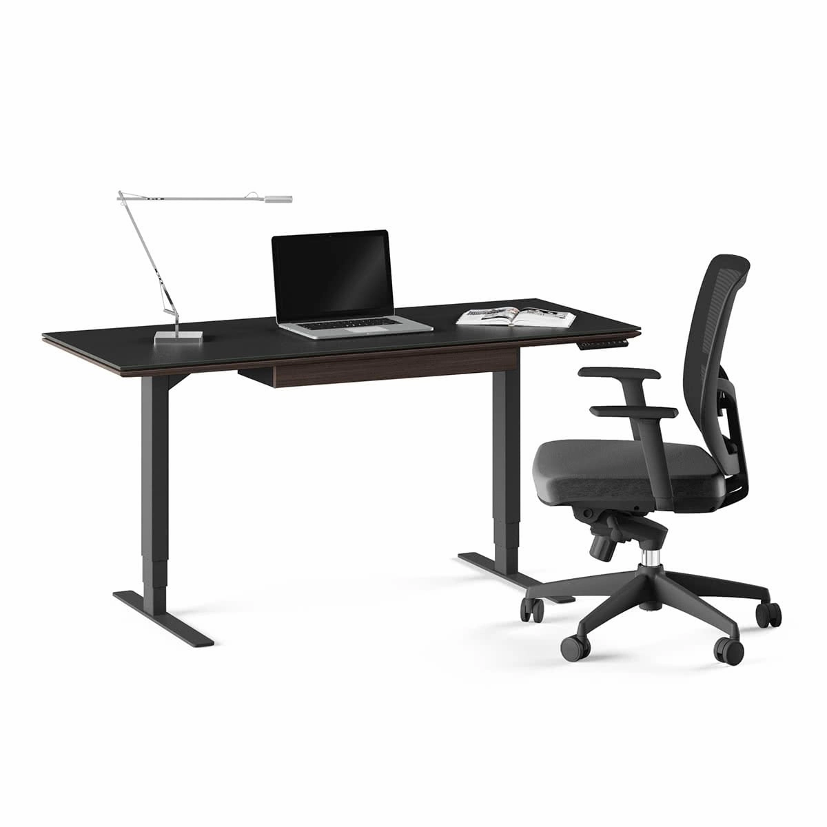 BDI Sequel 20 6159 Keyboard/Storage Drawer (Charcoal/Black)