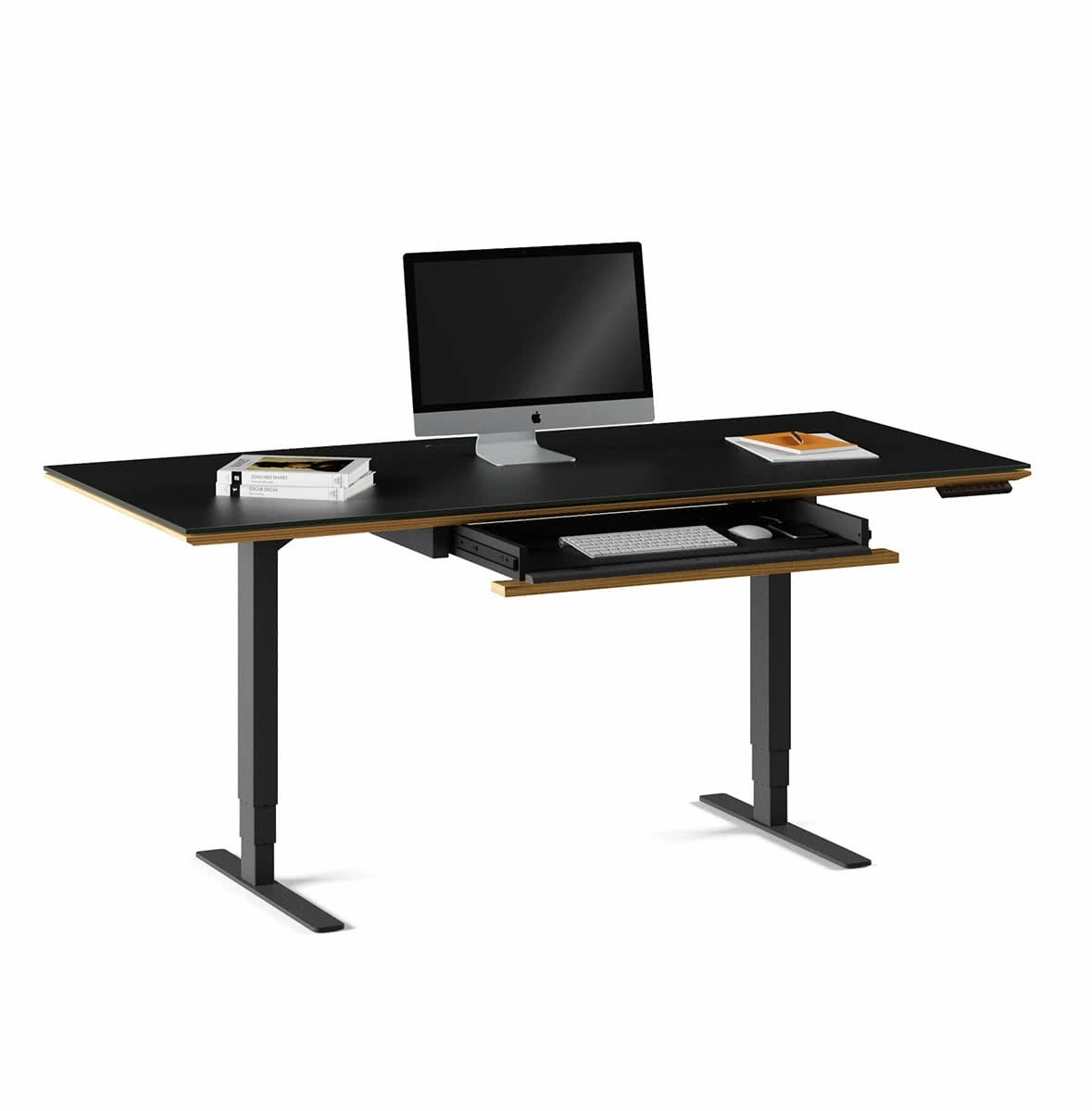 BDI Sequel 20 6159 Keyboard/Storage Drawer (Walnut/Black)