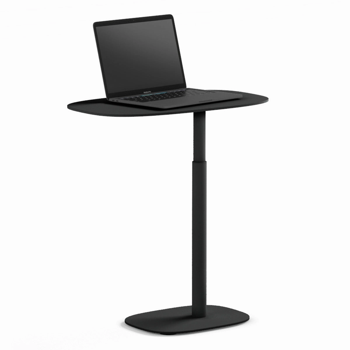 BDI Serif 1045 Lift Adjustable Height Laptop & Side Table (Pepper)
