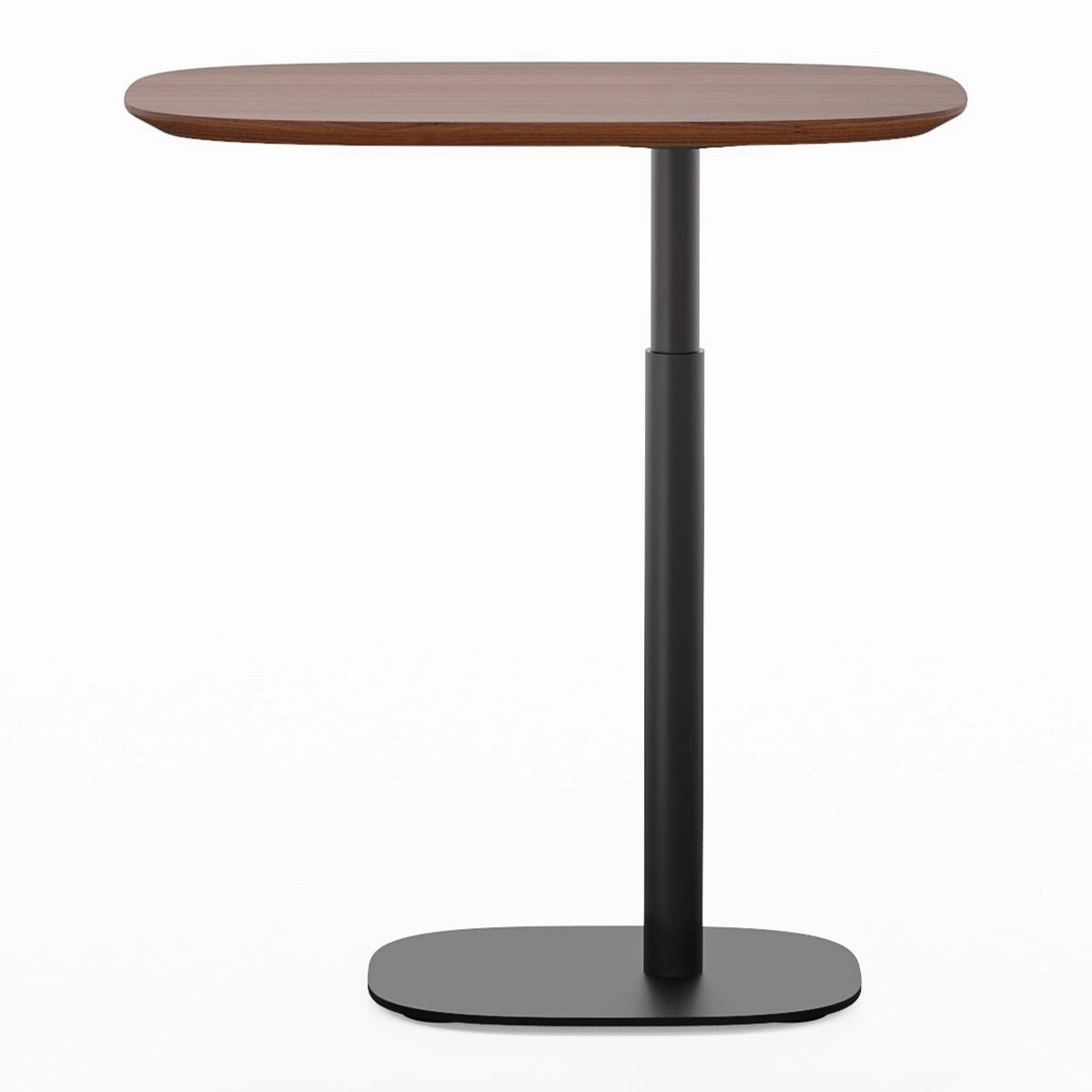 BDI Serif 1046 Solid Wood Lift Laptop Table (Chocolate Stained Walnut)