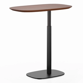 BDI Serif 1046 Solid Wood Lift Laptop Table (Chocolate Stained Walnut)
