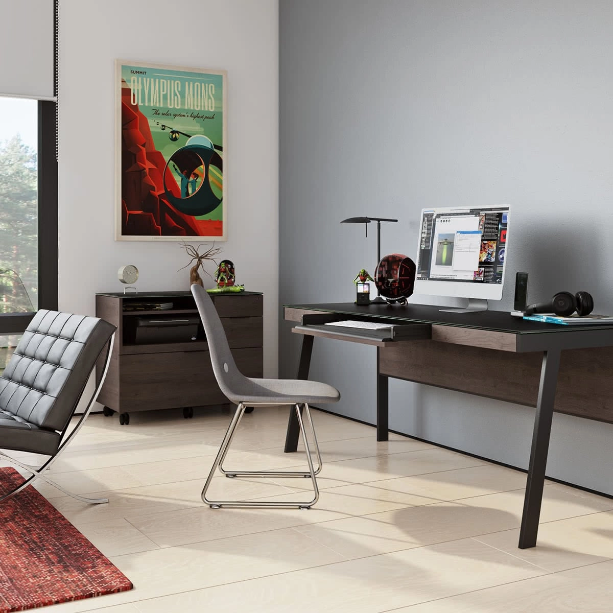 BDI Sigma 6917 Multifunction Cabinet (Sepia)