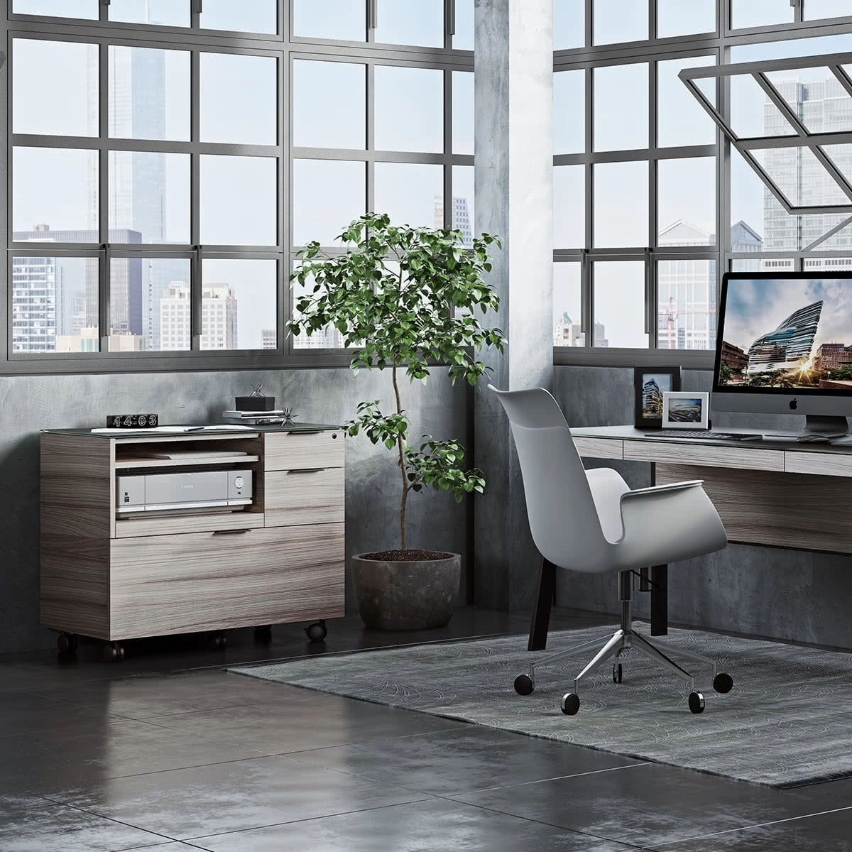 BDI Sigma 6917 Multifunction Cabinet (Strata)