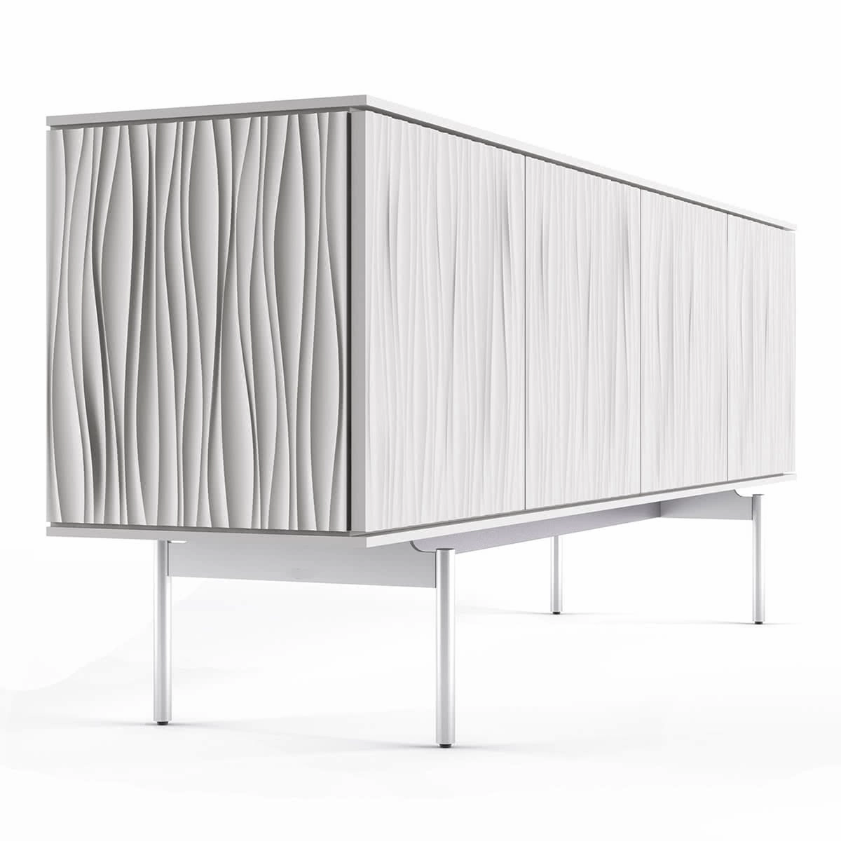 BDI Tanami 7109 4-Door Storage Credenza (Satin White)