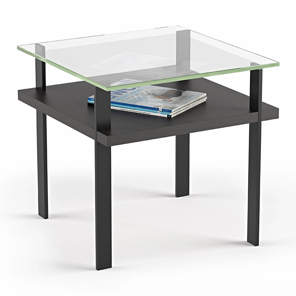 BDI Terrace 1156 End Table (Charcoal Stained Ash)