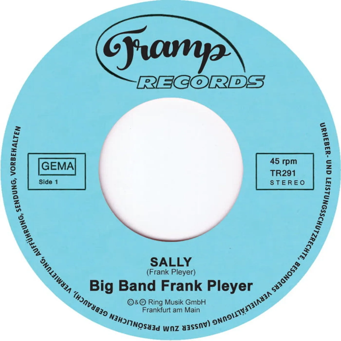 Big Band Frank Pleyer  SALLY  (Arrives in 4 Days)