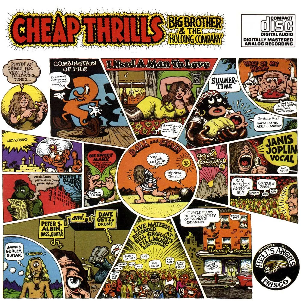 Big Brother & The Holding Company  Cheap Thrills (Music On Vinyl) (Arrives in 21 Days)
