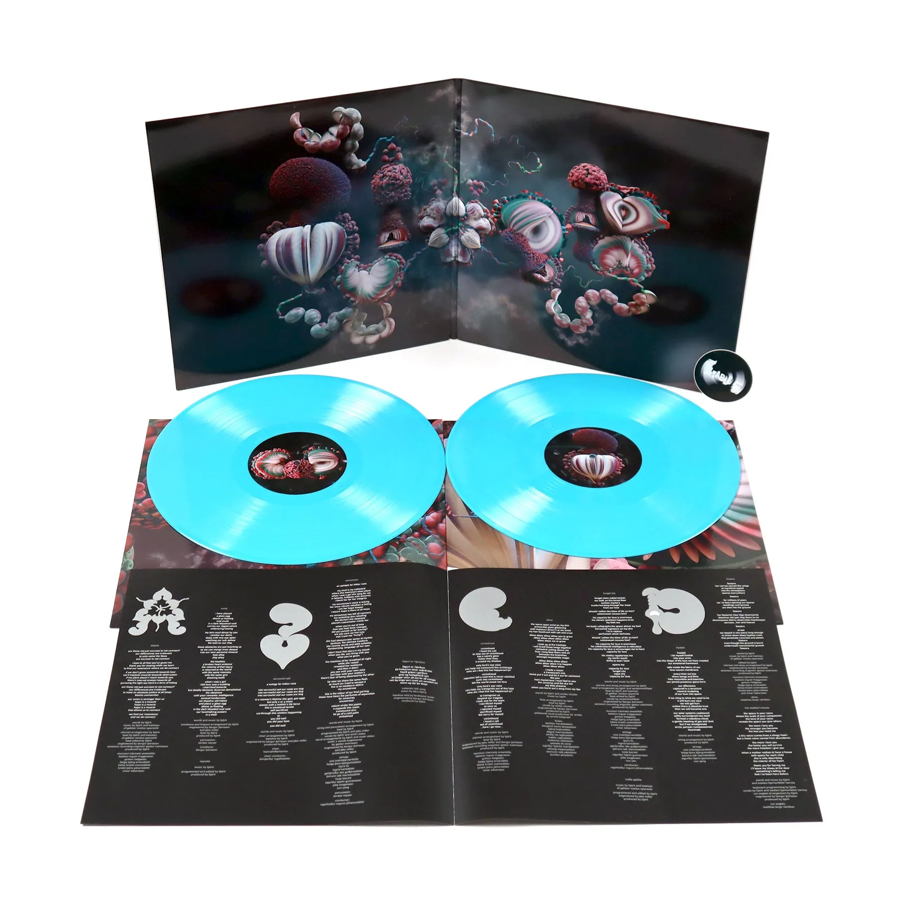Bjork: Fossora (Indie Exclusive Blue Colored Vinyl) Vinyl LP