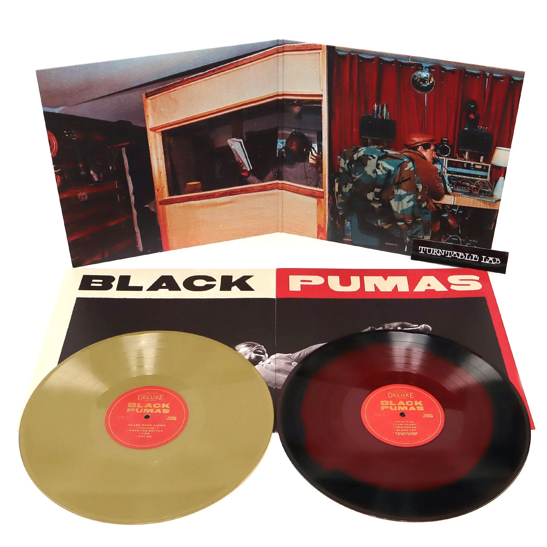 Black Pumas: Black Pumas - Deluxe Edition (Colored Vinyl) Vinyl 2LP