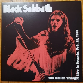 Black Sabbath  The Italian Trilogy: Live in Brescia, Feb. 21, 1973  (Arrives in 4 Days) hi-fi radio tuner,hi-fi analog radio,hi-fi stereo cabinet with shelves
