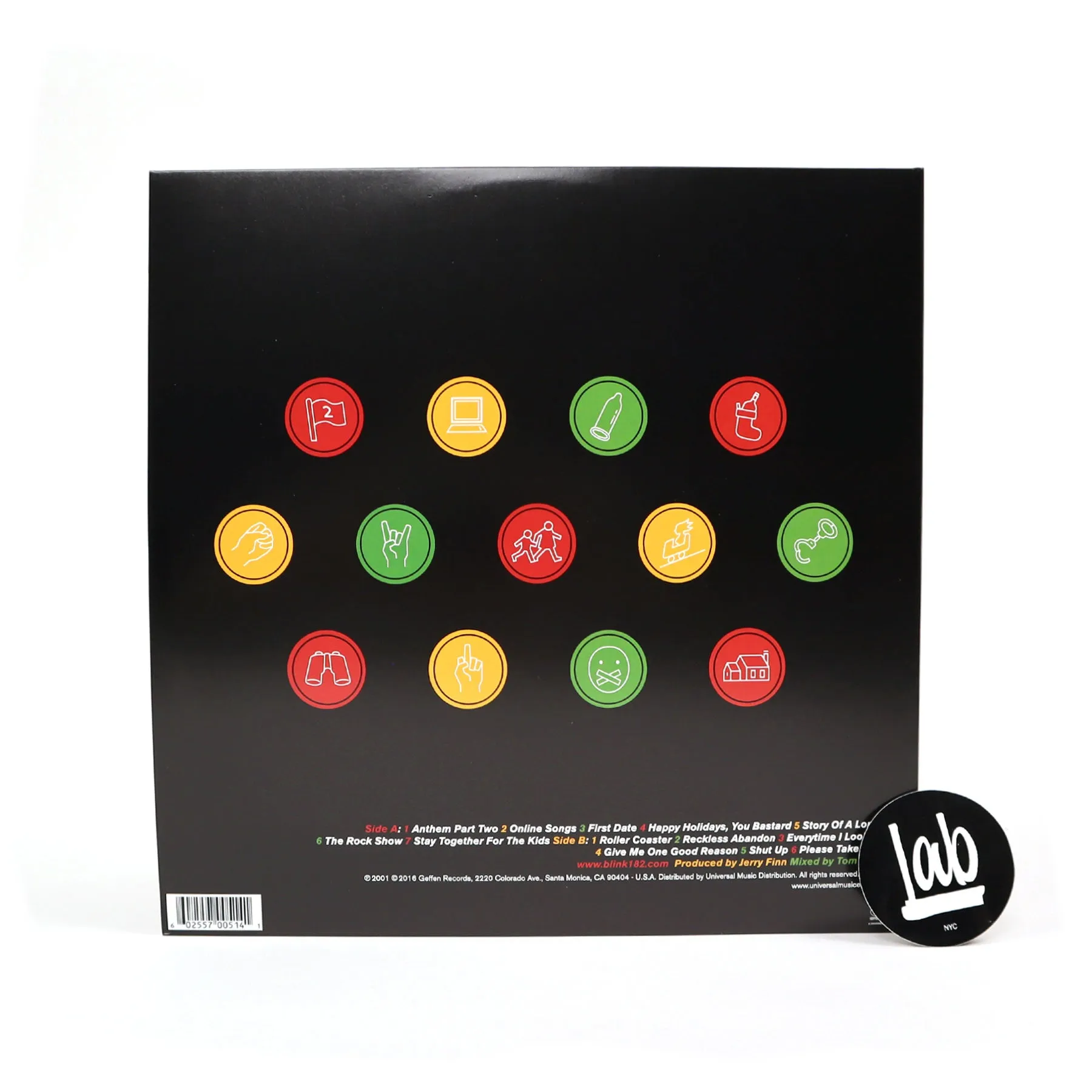 Blink-182: Take Off Your Pants And Jacket Vinyl LP