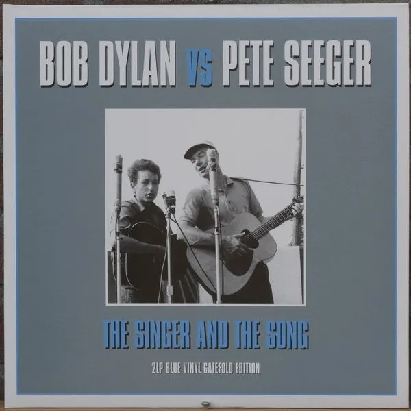 Bob Dylan Vs Pete Seeger C The Singer And The Song - Coloured Lp  (Arrives in 4 Days) hi-fi aptX HD bluetooth,hi-fi WiFi speakers,hi-fi stereo output