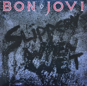 Bon Jovi  Slippery When Wet  (Arrives in 4 days) hi-fi music center,hi-fi speaker grill,hi-fi equipment organizer