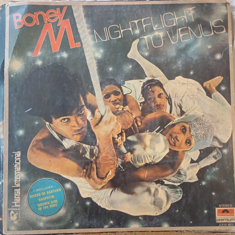 Boney M.  Nightflight To Venus (Indian Pressing) (Used Vinyl - VG ) GD Marketplace