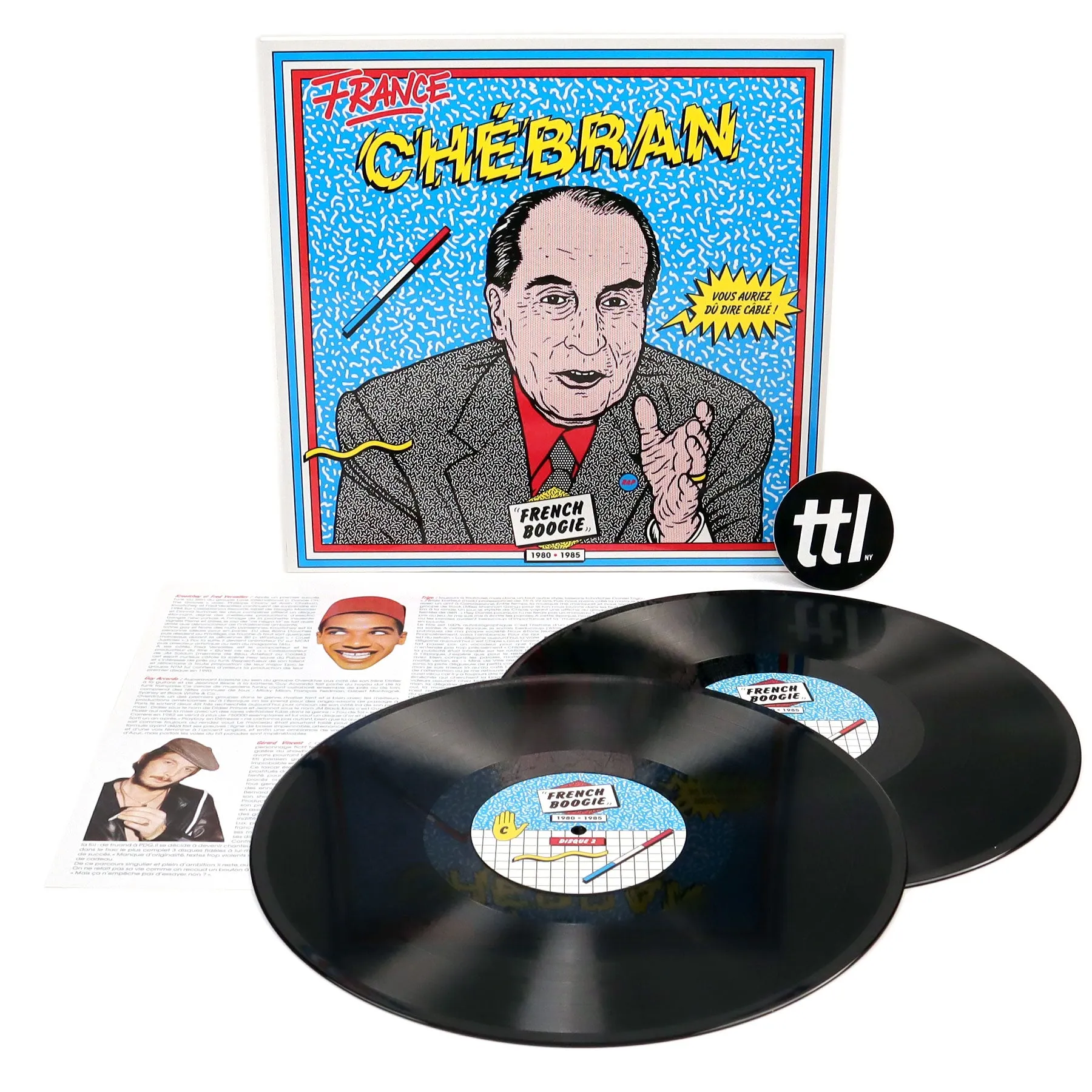 Born Bad Records: France Chebran - French Boogie 1980-85 Vinyl 2LP