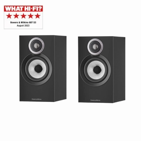 Bowers & Wilkins 607 S3 Bookshelf Speaker (Pair)