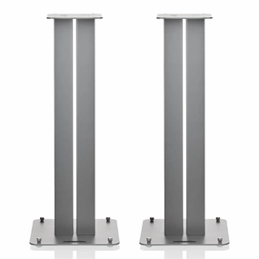 Bowers & Wilkins FS-600 Floor Stands for S3 600 Series Bookshelf Speakers - Pair (Silver)