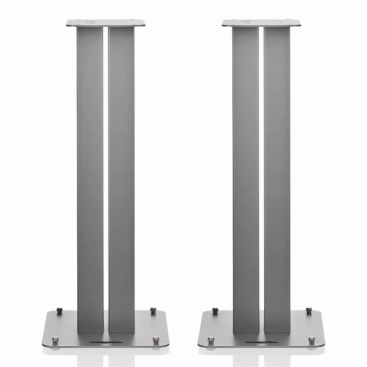 Bowers & Wilkins FS-600 Floor Stands for S3 600 Series Bookshelf Speakers - Pair (Silver)
