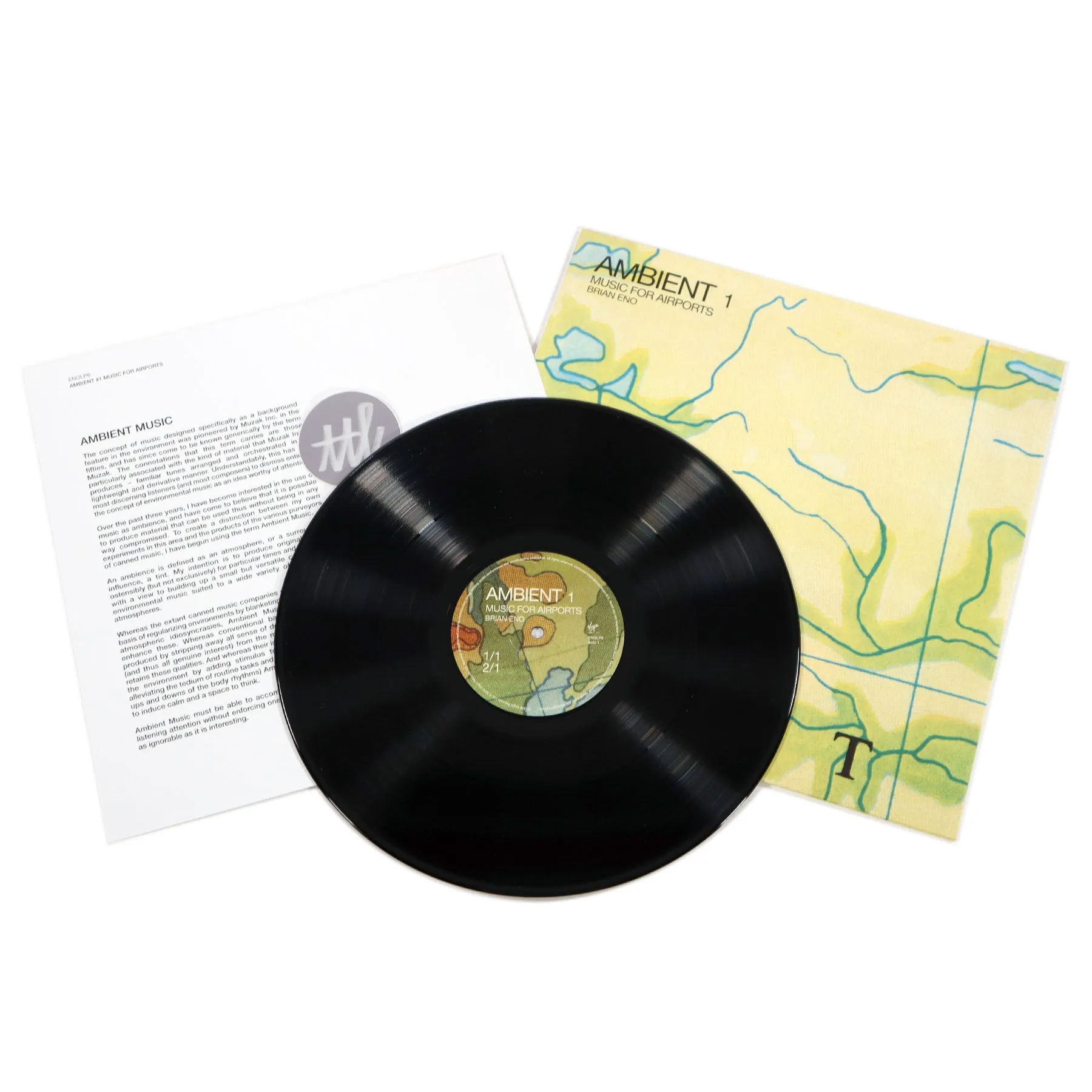 Brian Eno: Ambient 1 - Music For Airports (180g) Vinyl LP