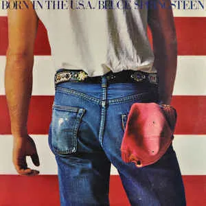 Bruce Springsteen  Born In The U.S.A. (Arrives in 4 days) hi-fi radio tuner,hi-fi analog radio,hi-fi stereo cabinet with shelves