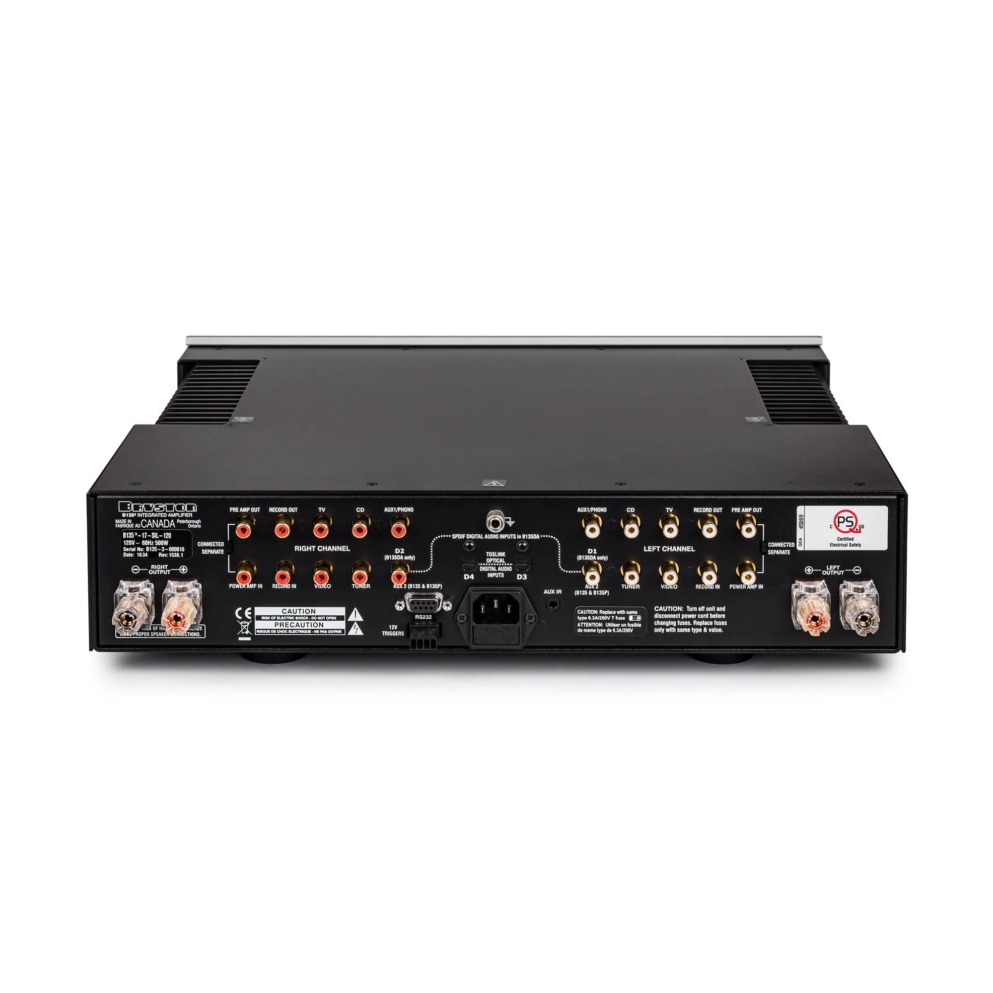 Bryston B135 Integrated Stereo Amplifier