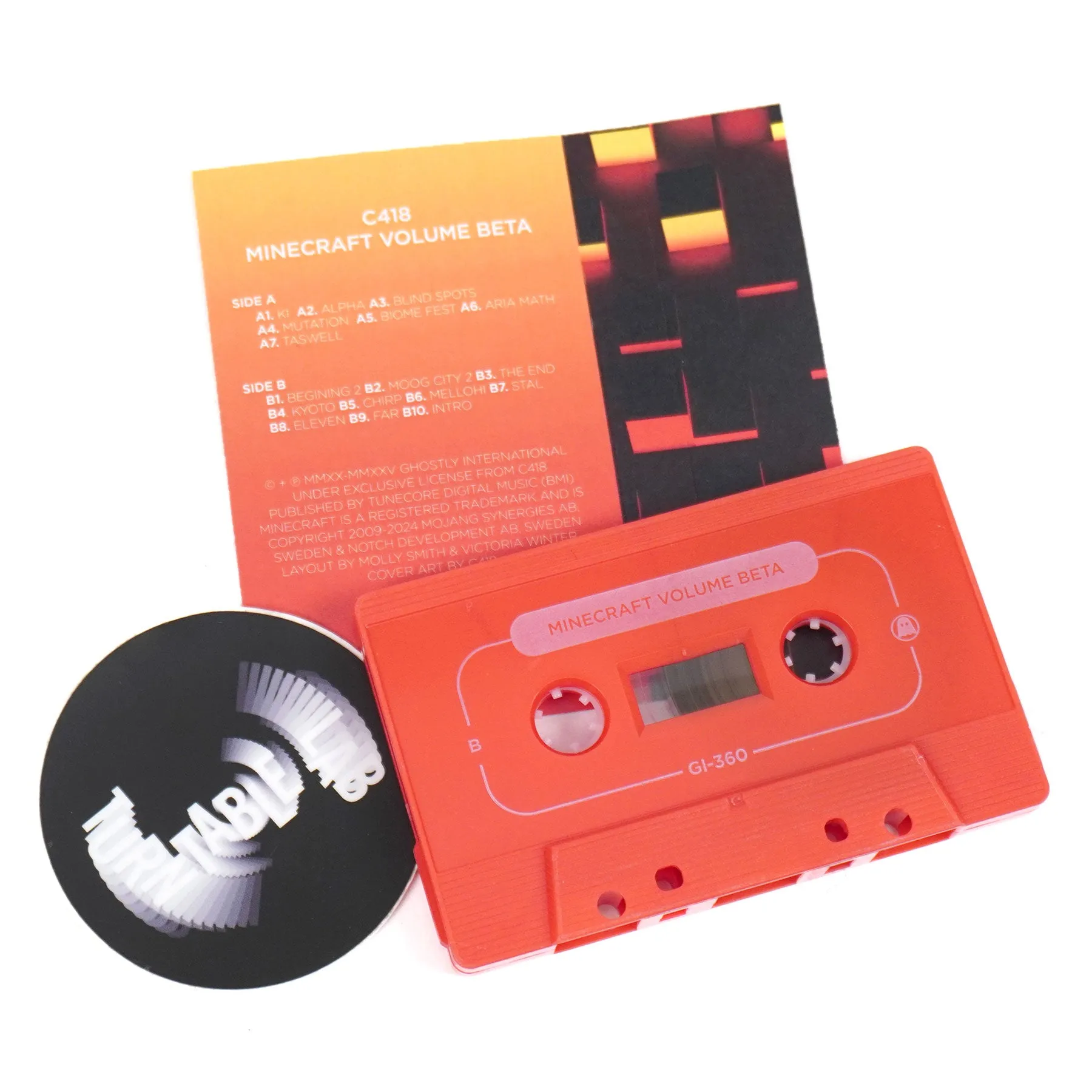 C418: Minecraft Volume Beta Cassette
