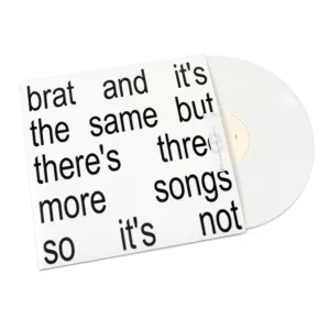 Charli XCX: Brat and it's the same but there's three more songs so it's not (Colored Vinyl) Vinyl 2LP hi-fi phono amp,hi-fi hi-res bluetooth,hi-fi amplifier enclosure